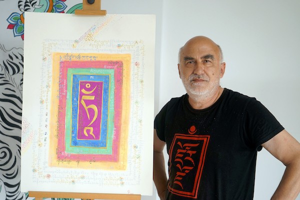 An Afternoon with the Calligrapher- Giorgio Dallorto