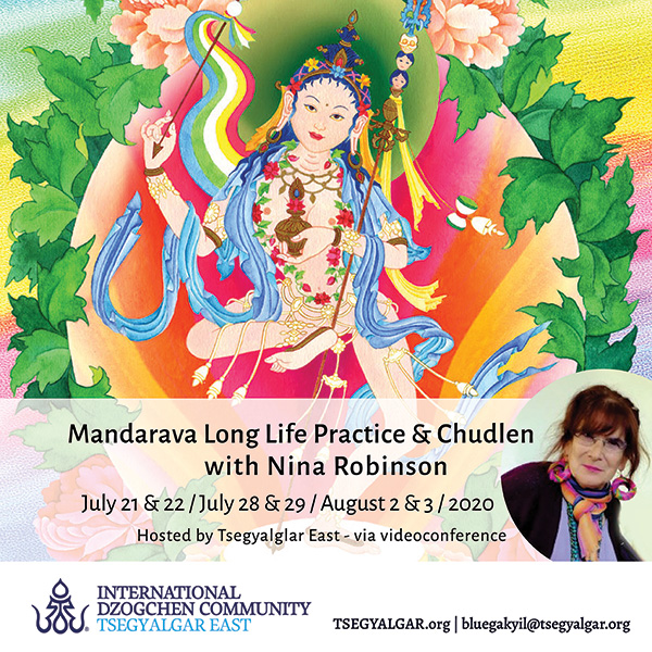 Mandarava Long Life Practice & Chudlen with Nina Robinson